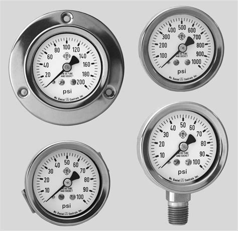 McDaniel Controls Pressure Gauges - Model Q3 » DRC