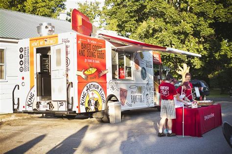 King Arthur Flour sampling truck. Check out the gigantic spatula on the ...