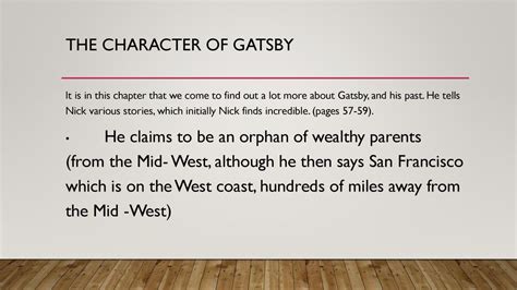 “The great Gatsby” Chapter four. - ppt download