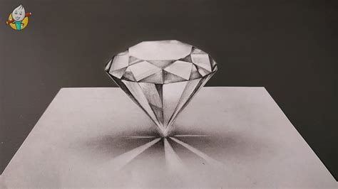 Diamond Pencil Sketch