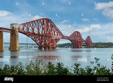 Forth Railway Bridge, Queensferry, Mid-Lothian, Scotland Stock Photo ...