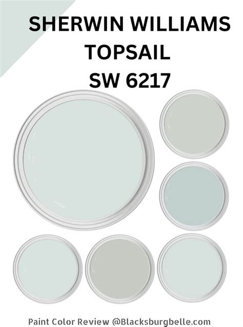 Sherwin Williams Topsail (Palette, Coordinating & Inspirations)