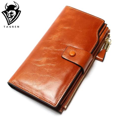 2017 New Design Fashion Multifunctional Purse Genuine Leather Wallet Women Long Style Cowhide ...