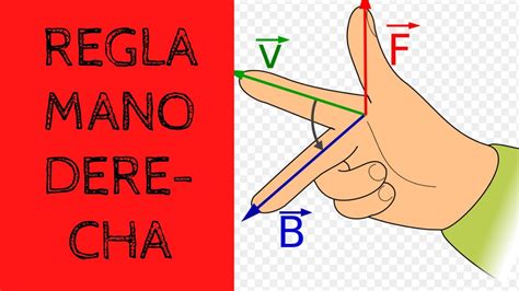 enfermero raro Equivalente regla de la mano derecha campo magnetico ...