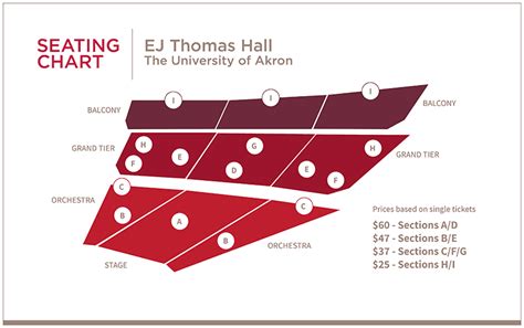 Ej Thomas Seating Chart