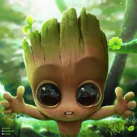 Cute Groot Wallpapers - Top Free Cute Groot Backgrounds - WallpaperAccess