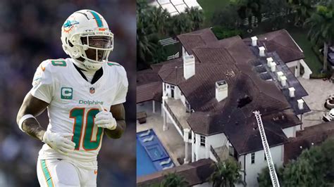 Miami Dolphins star Tyreek Hill’s Florida mansion catches fire | FOX 13 ...