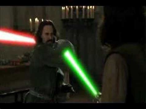 With how disappointing Disney's lightsaber duels have been, I enjoy ...