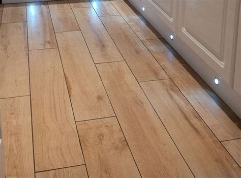 Oak Wood Effect Ceramic Floor Tiles - Installing ceramic tile flooring can be achieved by any ...