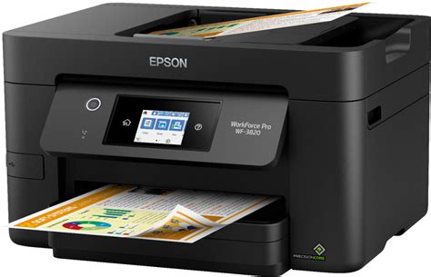 Epson - WorkForce Pro WF-3820 Wireless All-in-One Printer · QuikCompare