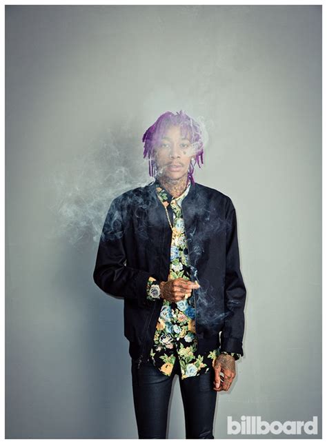 Wiz Khalifa Shows Off Purple Dreads + Fall Street Style for Billboard Photo Shoot