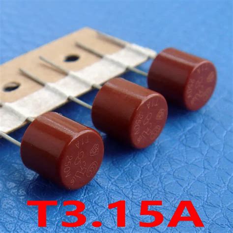 (10 pcs/lot) T3.15A 250V TR5 Slow Blow Subminiature Fuse, UL VDE RoHS Approved, 3.15A, 3.15 Amp ...