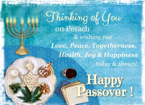 Passover Wishes & Blessings For You! Free Happy Passover eCards | 123 Greetings