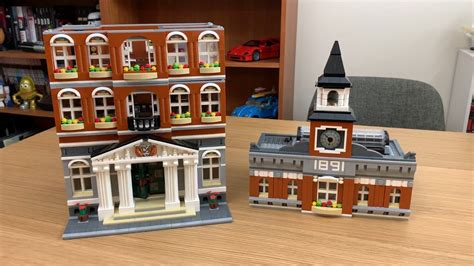 Benny's Bricks Bricks BRICKS! LEGO Fan Blog: Custom LEGO Modular Town Hall 10224