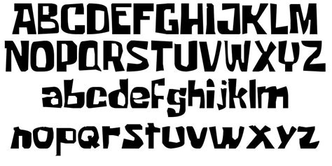 Krabby Patty font by Seil | FontRiver