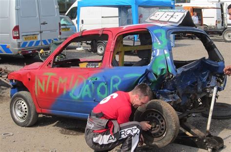 Micro Bangers, Skegness Stadium. | Monster trucks, Stadium, Racing