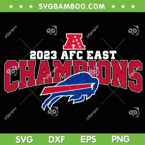 Buffalo Bills Afc East Champions SVG