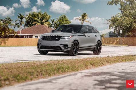 Eye-Catching Exterior Goodies on Gray Range Rover Velar — CARiD.com Gallery