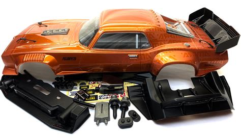 Arrma FELONY 6s - Body Shell (ORANGE Resto-Mod muscle Street Bash ARA7 – Jennys RC LLC