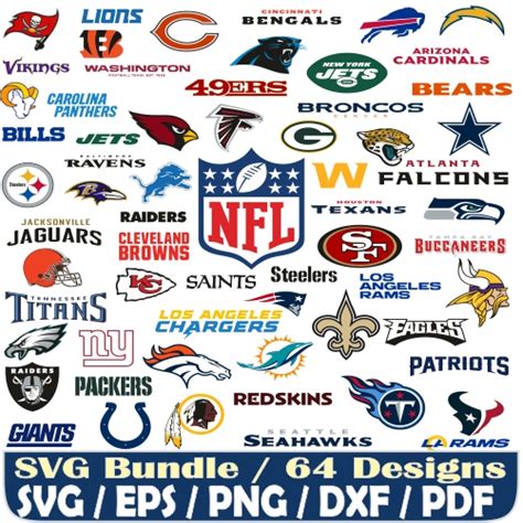 NFL SVG Bundle