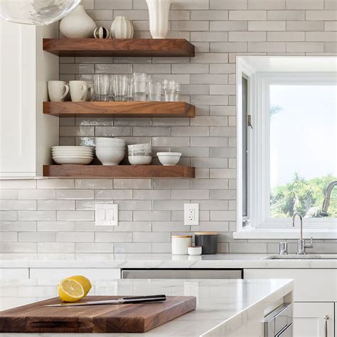 Revamp Your Kitchen With Floating Shelves – The Urban Decor