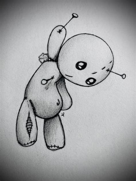 Voodoo Doll | Mini drawings, Meaningful drawings, Book art drawings