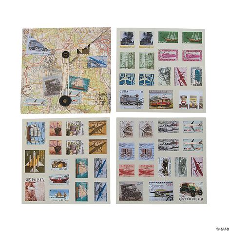 Travel Stamp Stickers