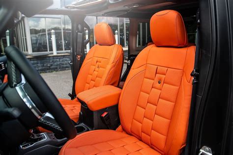 Jeep Wrangler JL (2018-Present) 2 Door Leather Interior - Project Kahn