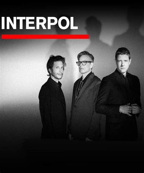 INTERPOL - Tour 2023 | Date Concerti e Biglietti | Teatro.it