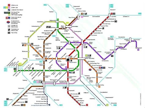 Vienna Metro System And Metro Map for Travellers