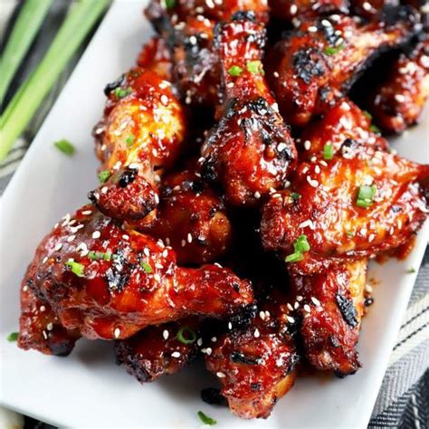 Crispy Korean BBQ Chicken Wings | Cake 'n Knife