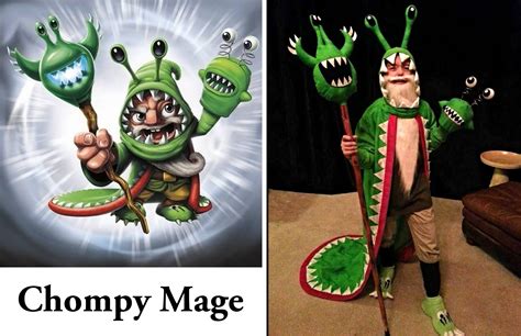 Jack's homemade #ChompyMage #Skylanders Costume. | Mage costume, Skylanders, Halloween costumes