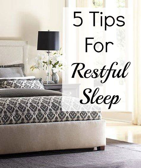 5 Tips For A Restful Night's Sleep From A Good Sleeper - TheSuburbanMom