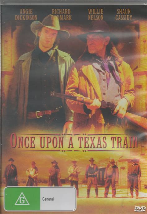 ONCE UPON A TEXAS TRAIN - RICHARD WIDMARK & WILLIE NELSON ALL REGION DVD