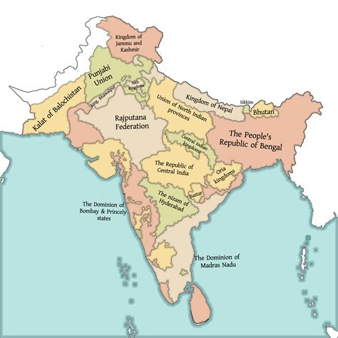 Indian Peninsula Map