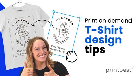 PRINT ON DEMAND T-Shirt Design Tips - YouTube