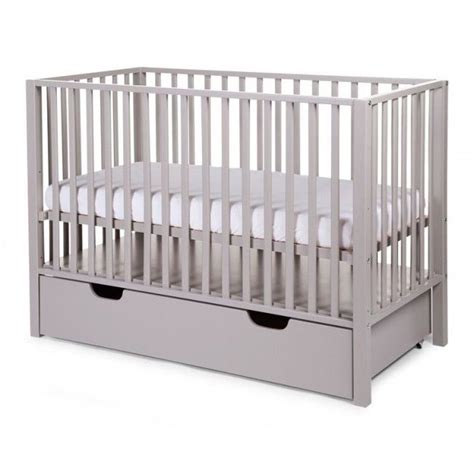 Cot in Stone Grey - with optional storage drawer | Nubie - Modern Baby Boutique | Small room ...