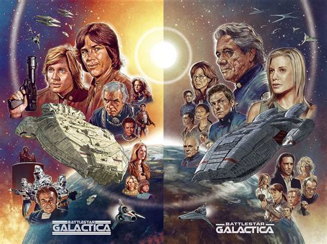 Battlestar Galactica AMPs | Poster By Neil Davies