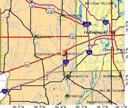 Plainfield, Indiana (IN 46168) profile: population, maps, real estate, averages, homes ...