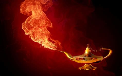 Magic Genie Lamp | Abstract wallpaper, Aladdin lamp, Abstract