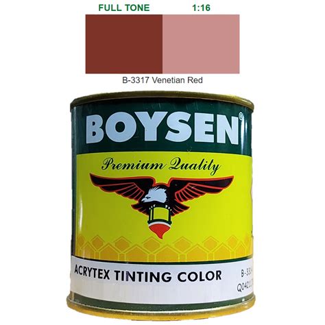 Boysen Acrytex Tinting Color Paint (Available in Different Colors) - 1/4L | Lazada PH