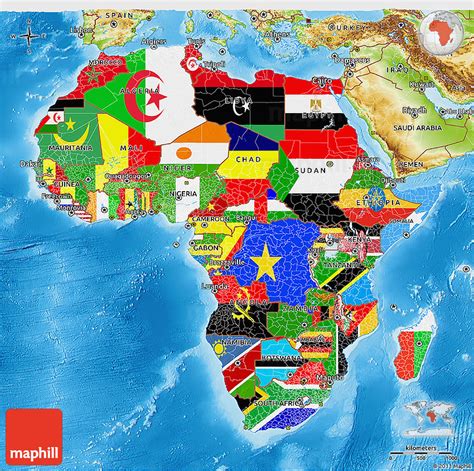 Africa Map Quiz – Topographic Map of Usa with States