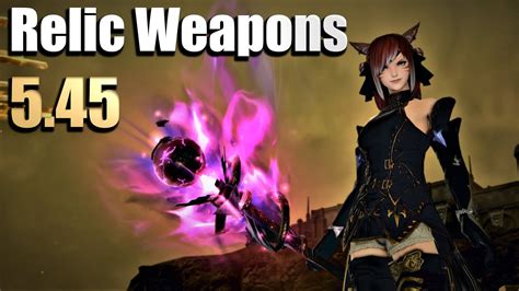 All New Ilvl 515 - Relic Weapons | Shadowbringers Relic 3rd Stage - YouTube