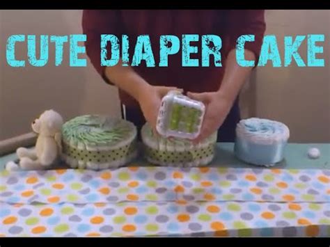 John Deere Tractor Diaper Cake Tutorial - YouTube