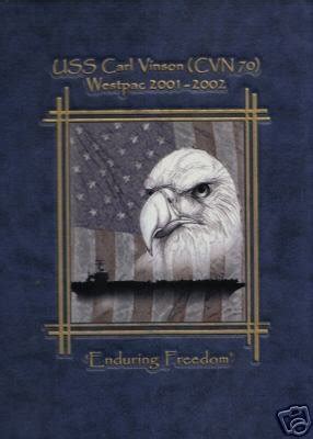 USS CARL VINSON CVN-70 WESTPAC CRUISE BOOK 2001-2002 | #74489167