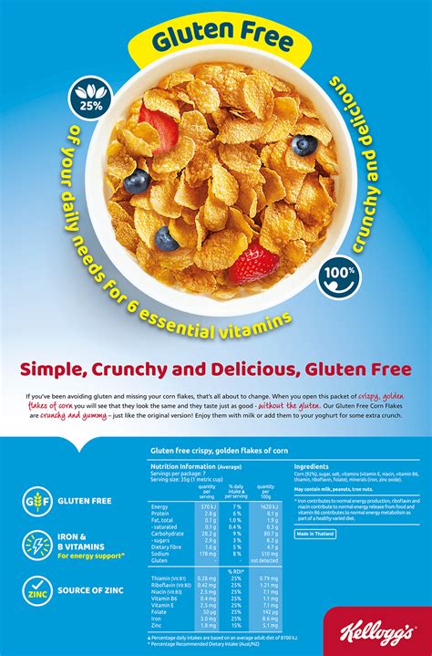 Corn Flakes Nutrition Facts Per 100g | Besto Blog