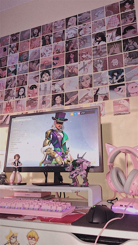 Pink Aesthetic Kawaii Anime Room Ideas - Goimages-A