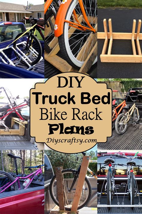 24 DIY Truck Bed Bike Rack Plans - DIYsCraftsy