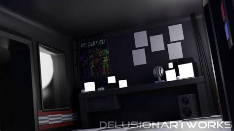 FNAF 1 Office by DelusionArtworks on DeviantArt