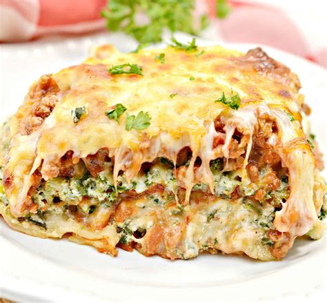 4 Cheese Beef Lasagna - Sweet Pea's Kitchen